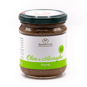 Patè olive e acciughe (190 g)