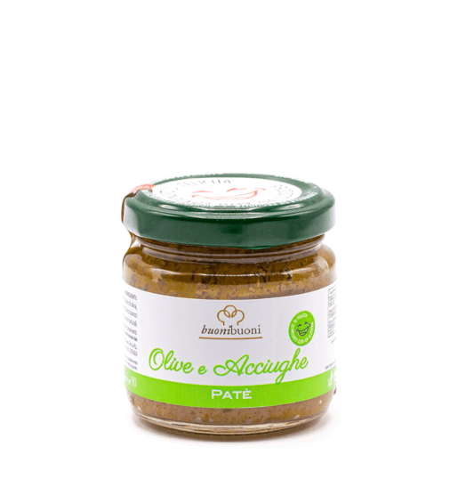 Patè olive e acciughe (90 g)