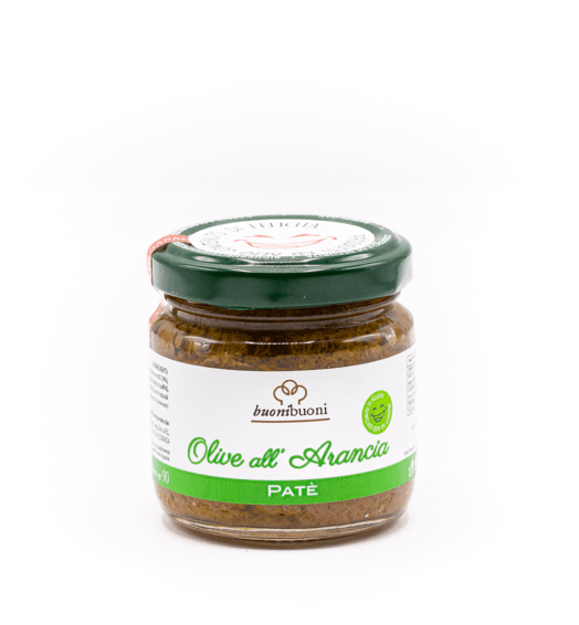 Patè olive all’arancia (90 g)